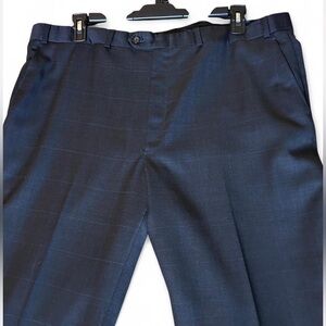 Lauren Ralph Lauren Navy Plaid Wool Pants. 42x32.